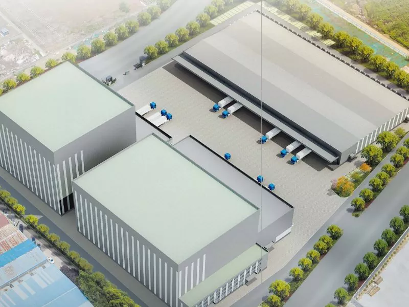 Kutheni kwakhiwe iWarehouse yoLwakhiwo lwentsimbi endaweni yesiqhelo?